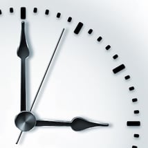 closeup clock